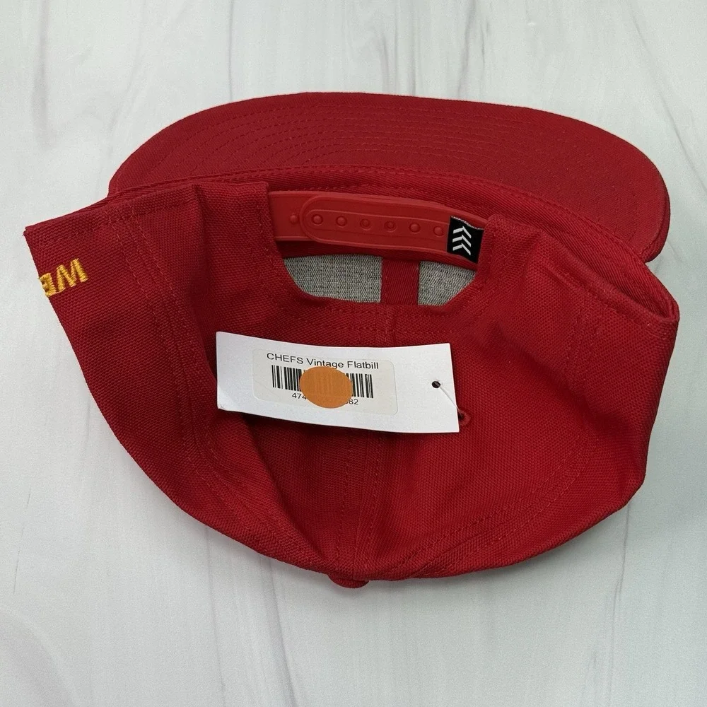 CHEF We Hungry Hat Vintage Flat Brim‎ With Snapback One Size Fits All